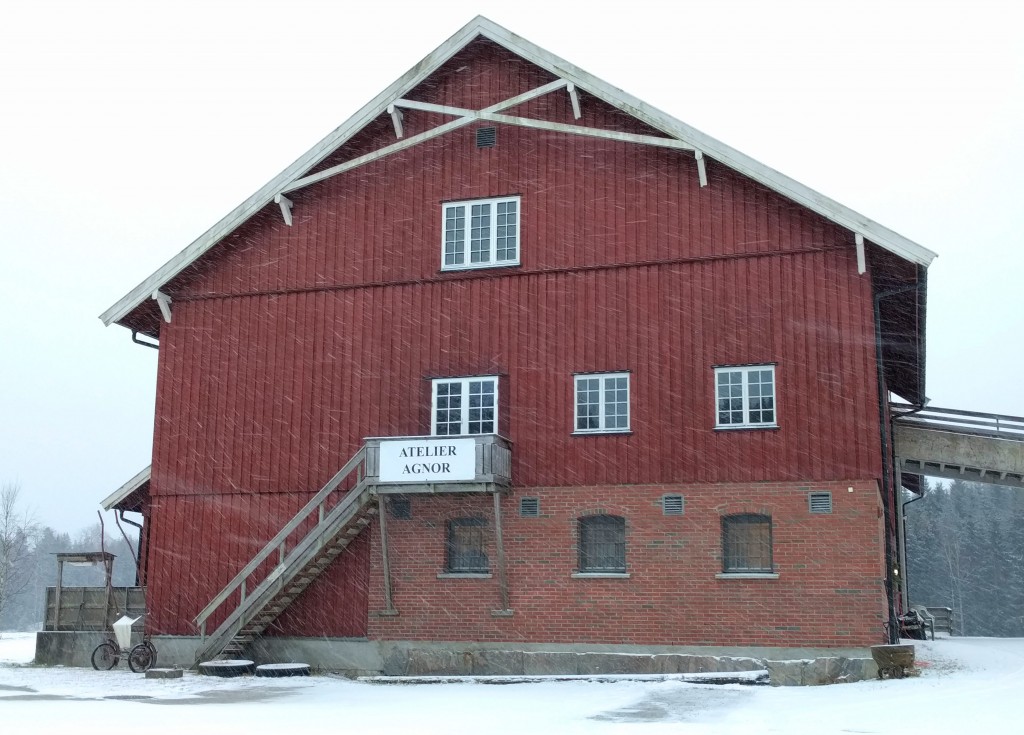 Atelier Agnor om vinteren