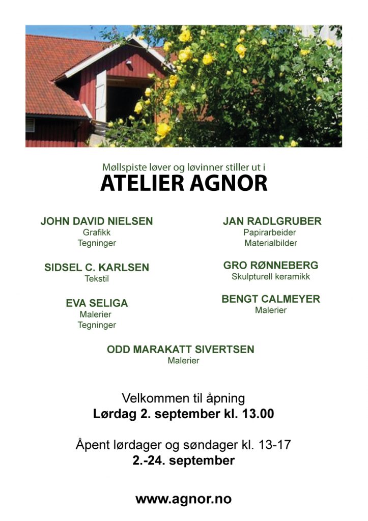 Plakat for høstutstilling 2017