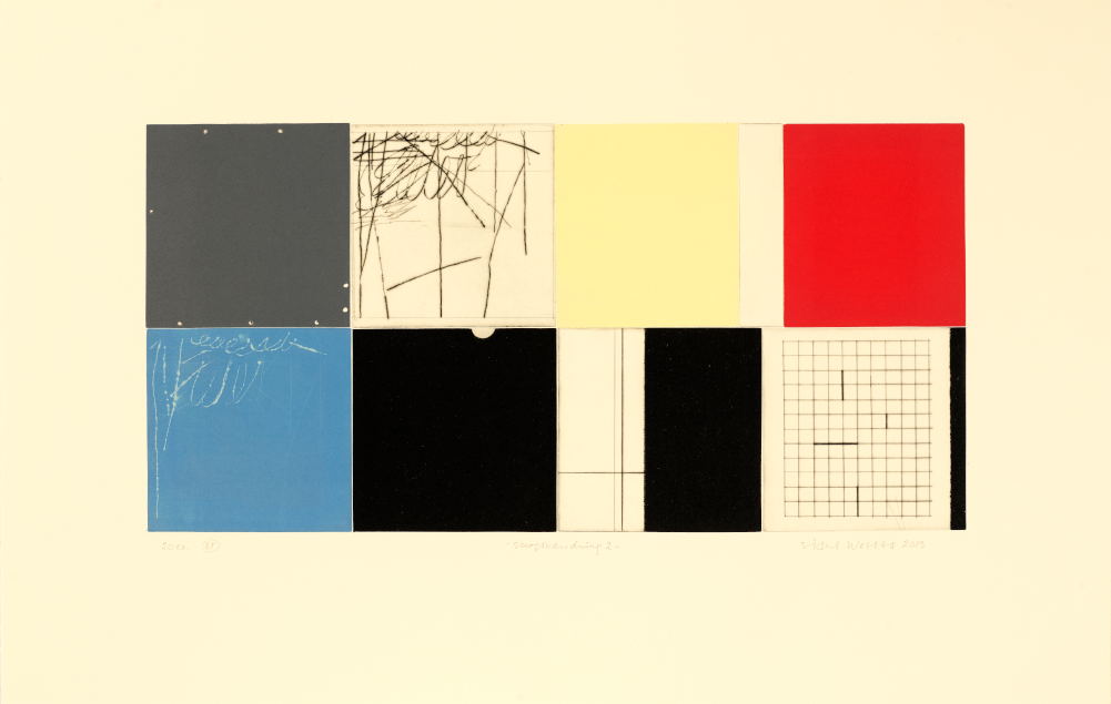 Westbø: Skogvandring 2 (silketrykk)